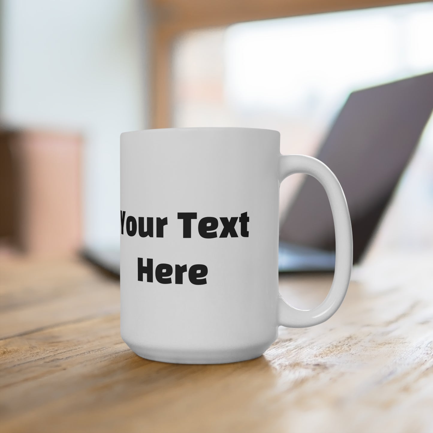 "Chains Break, I Don’t” – 15oz Recovery Mug, Custom Sober Date