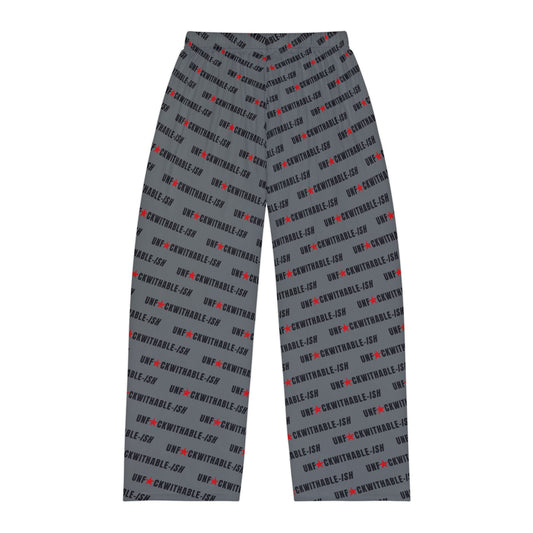 UNF★CKWITHABLE-ISH™ Mens PJ’s – Charcoal Grey Lounge Edition