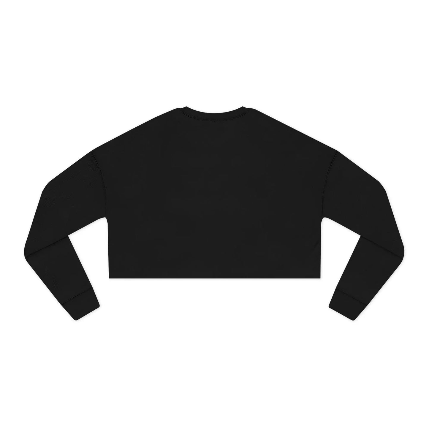 Black Sheep Purple Graphics Cropped Sweater - Soft AF Printify