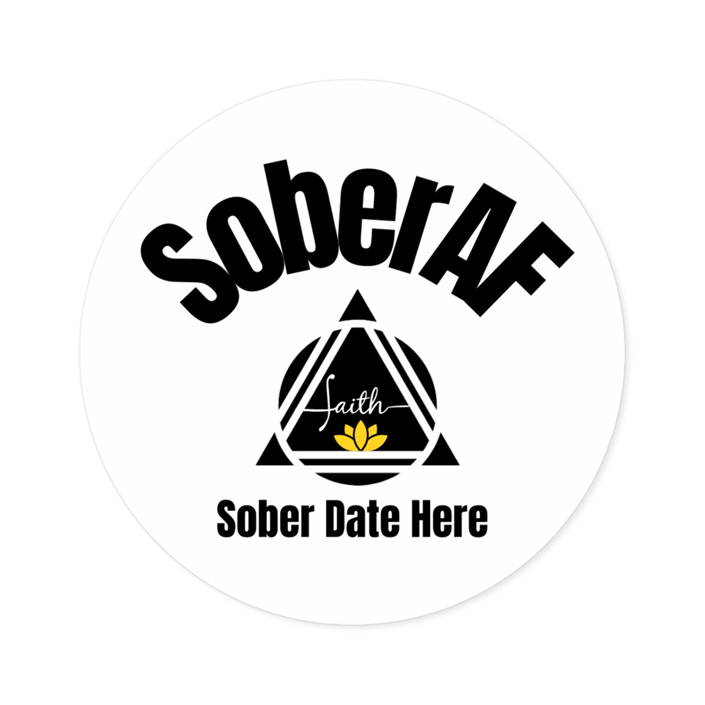 The Recovery Grind Bundle – Custom SoberAF Mug, Candle, Notebook, Sticker