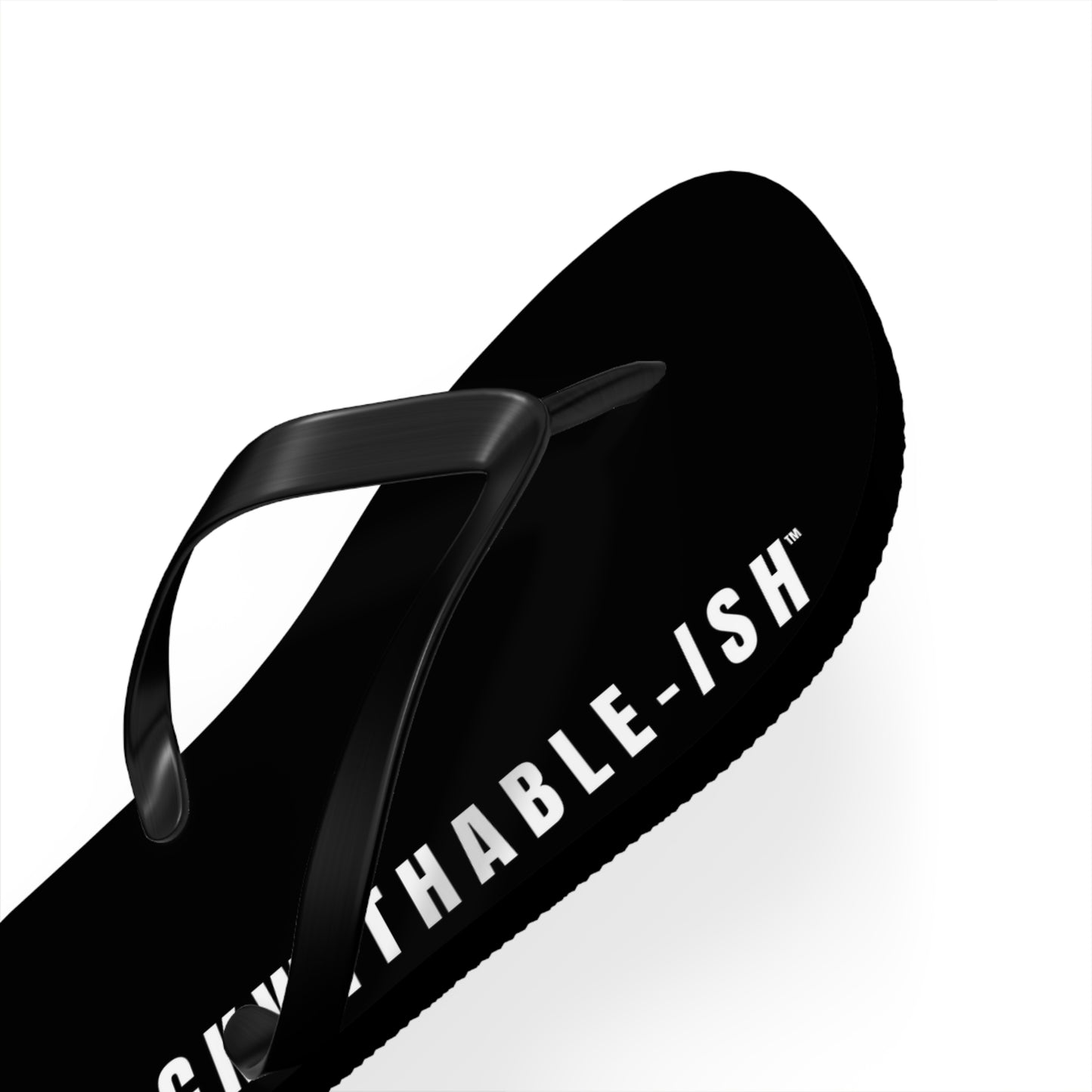 UNF★CKWITHABLE-ISH™ Flip Flops, White/White Star