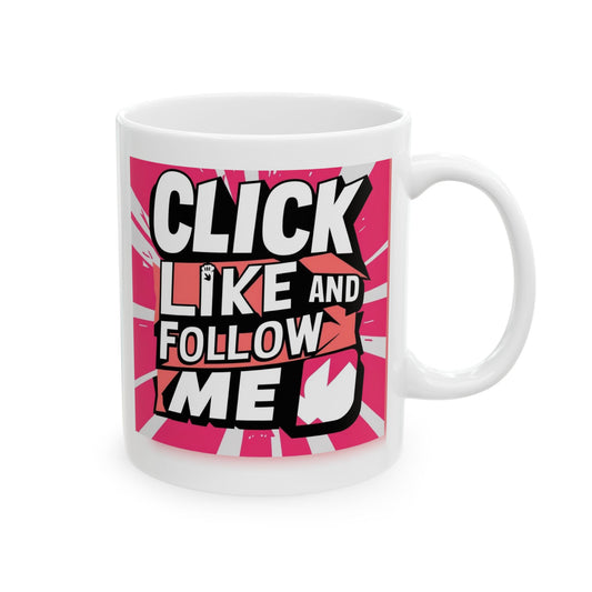 Tasse mit TikTok-Motiv