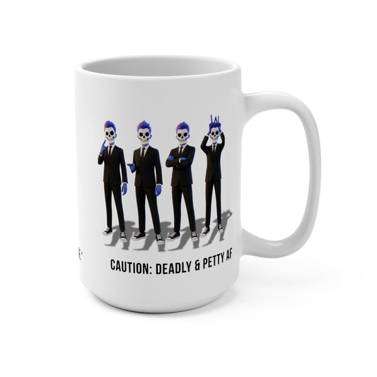 Funny Branded Mug, Ionic Skeleton BeanJamin + His Brothers