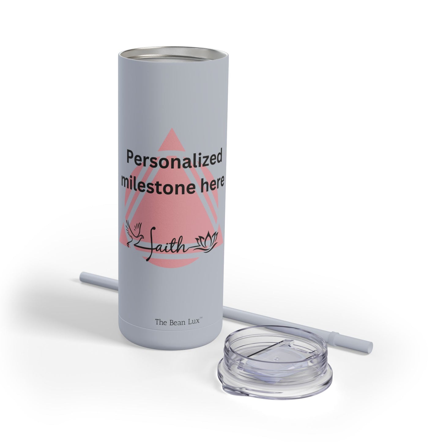 The Bean Lux™ Personalized Premium Tumbler 20oz, Milestone-Sobriety