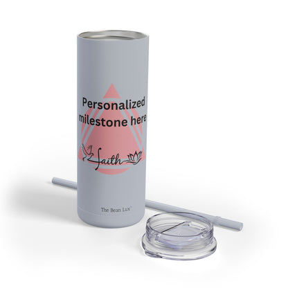 The Bean Lux™ Personalized Premium Tumbler 20oz, Milestone-Sobriety