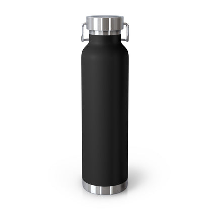 The Bean Lux™ Premium Water Bottle, Copper Vacuum Insulated 22oz - Stylish + Functional, 3 Colors