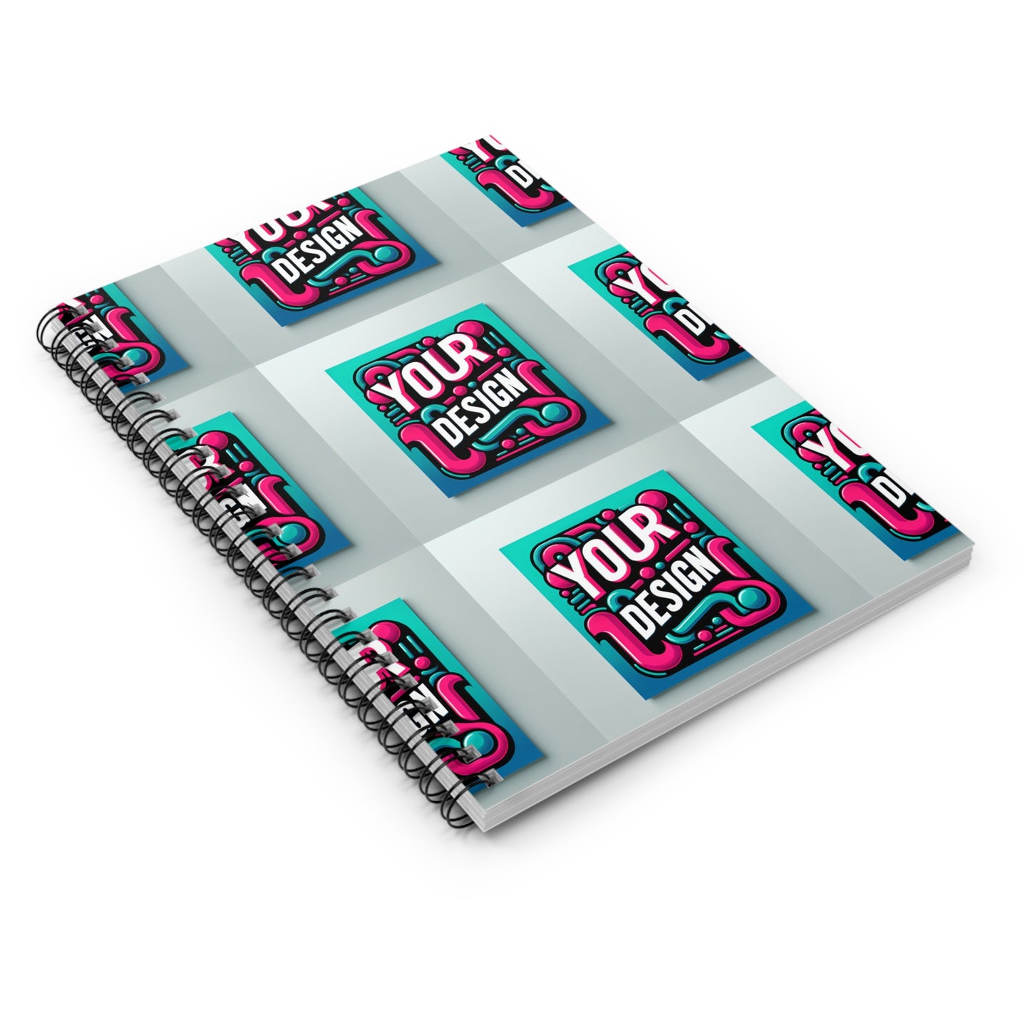 Personalized Design Spiral Notebook & Journal, Ruled Line
