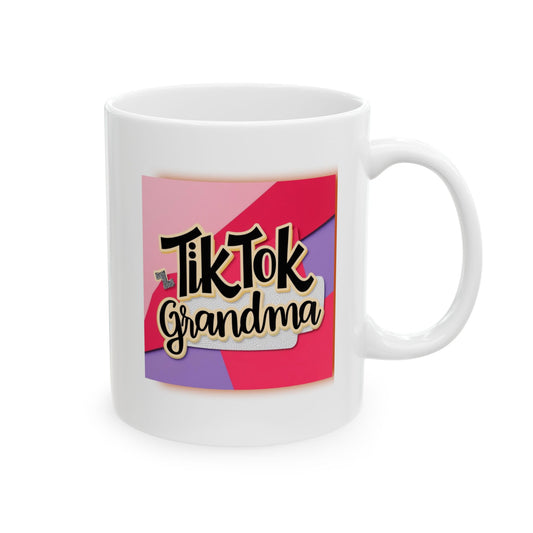 Keramiktasse mit TikTok-Motiv