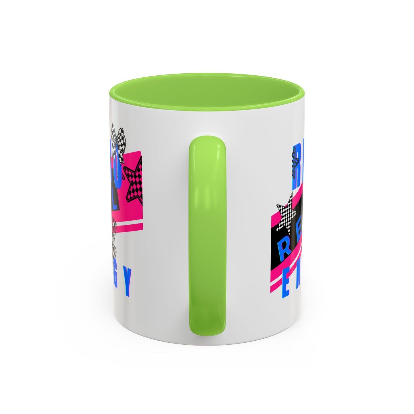 Retro Rebel Mug, 90s Pop Culture Nostalgia, "Bangs to the Ceiling"