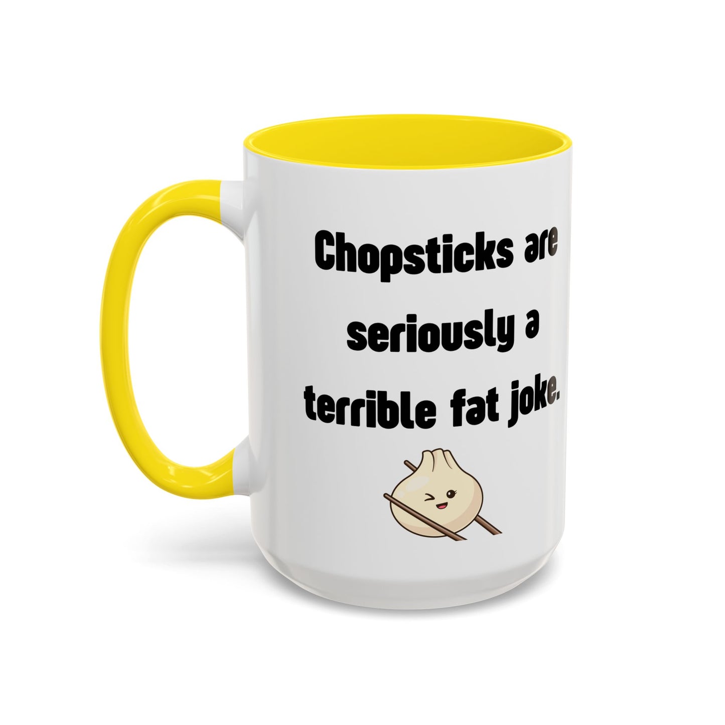 Von TikTok inspirierte Tasse mit buntem Akzent