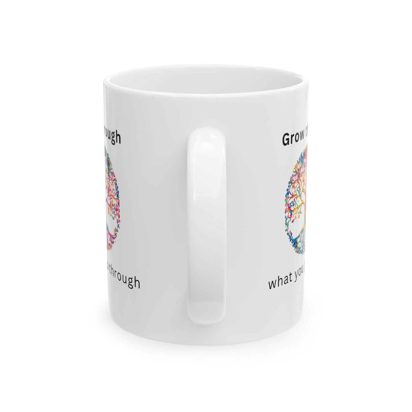 Inspirational Ceramic Mug, Tree of Life