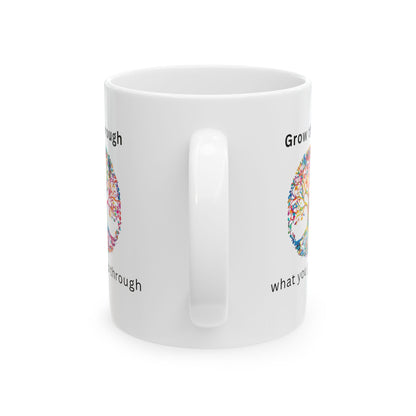 Inspirational Ceramic Mug, Tree of Life