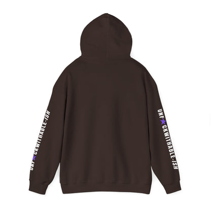 Unisex Unf★ckwithable-Ish Hoodie – Purple Star Edition, Streetwear Apparel