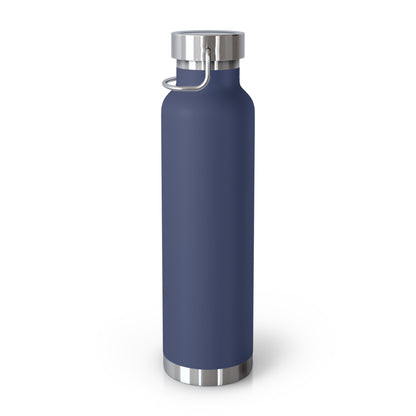 The Bean Lux™ Premium Water Bottle, Copper Vacuum Insulated 22oz - Stylish + Functional, 3 Colors