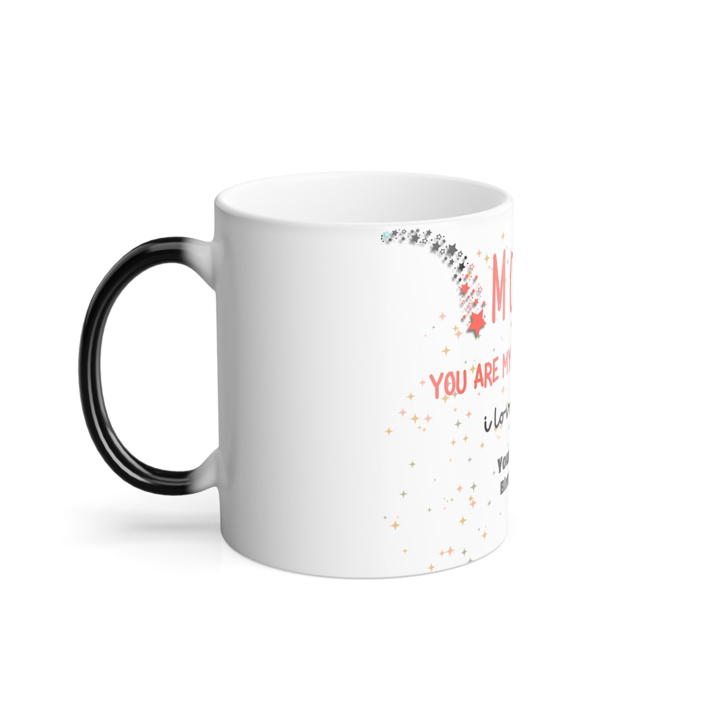 Hidden Message Mug, For Mom, Childs Custom Birth Sphere