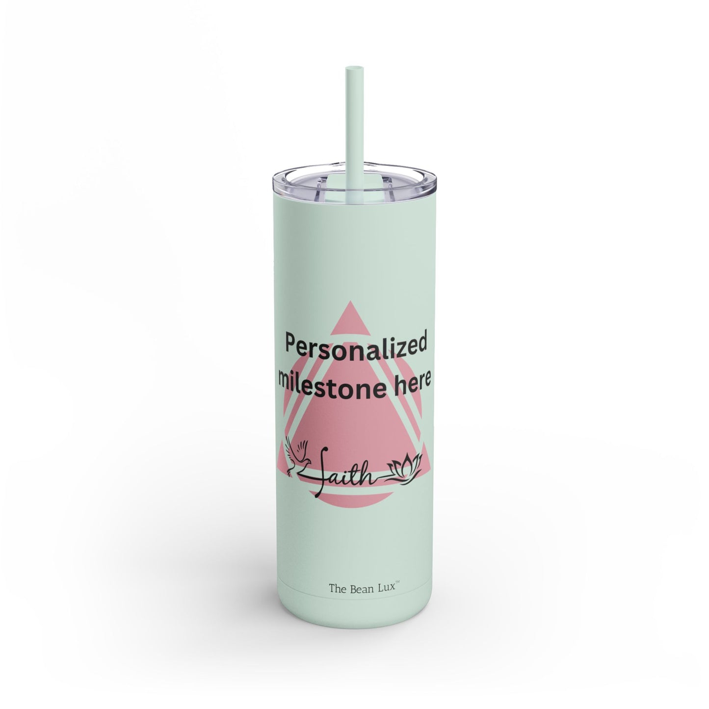The Bean Lux™ Personalized Premium Tumbler 20oz, Milestone-Sobriety