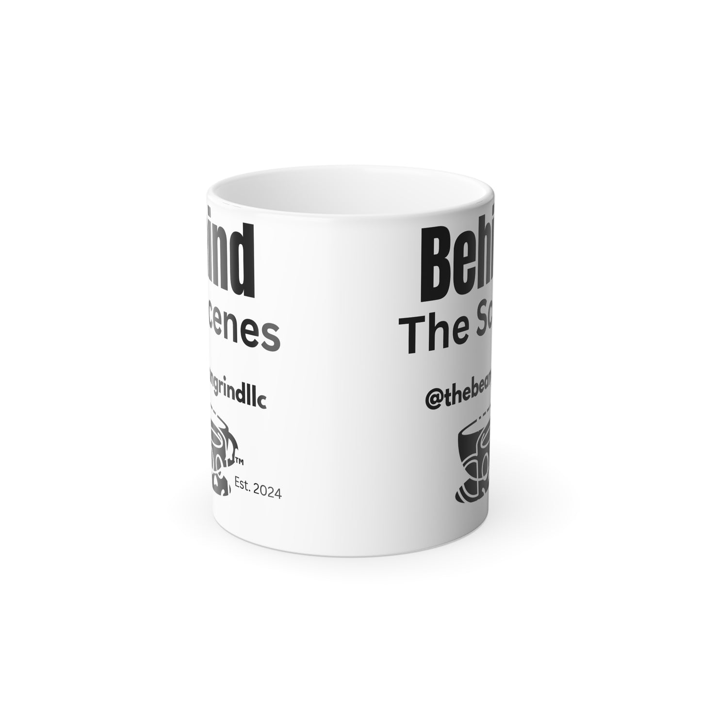 Behind the Scenes Color Changing Mug 11oz, Support Your Favorite Mug Shop