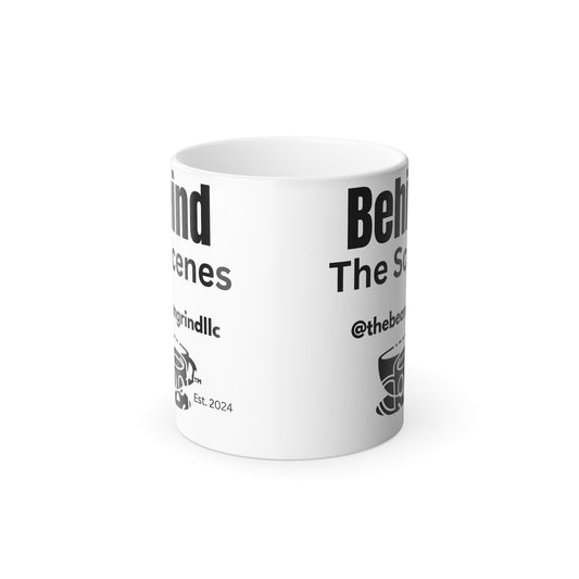 Behind the Scenes Color Changing Mug 11oz, Support Your Favorite Mug Shop