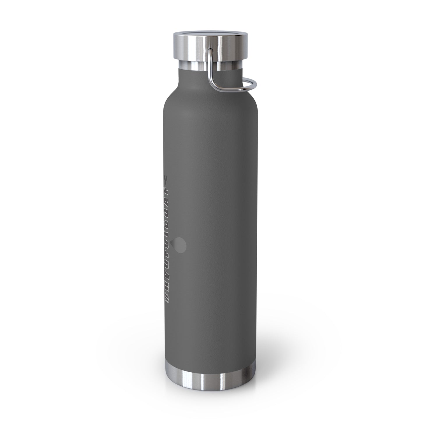 The Bean Lux™ #HydratedAF Custom Copper Vacuum Insulated Water Bottle 22oz, Outdoor Water Bottle, Your Initials