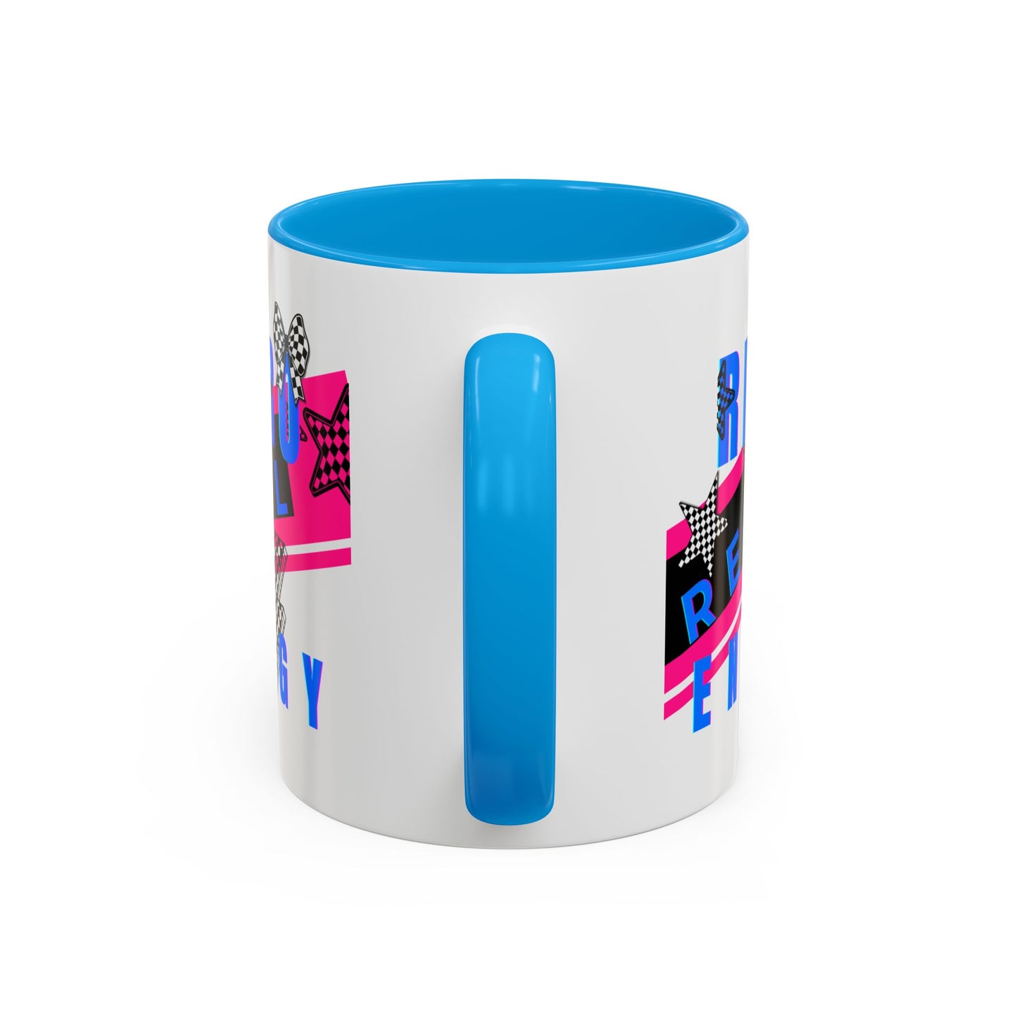 Retro Rebel Mug, 90s Pop Culture Nostalgia, "Bangs to the Ceiling"