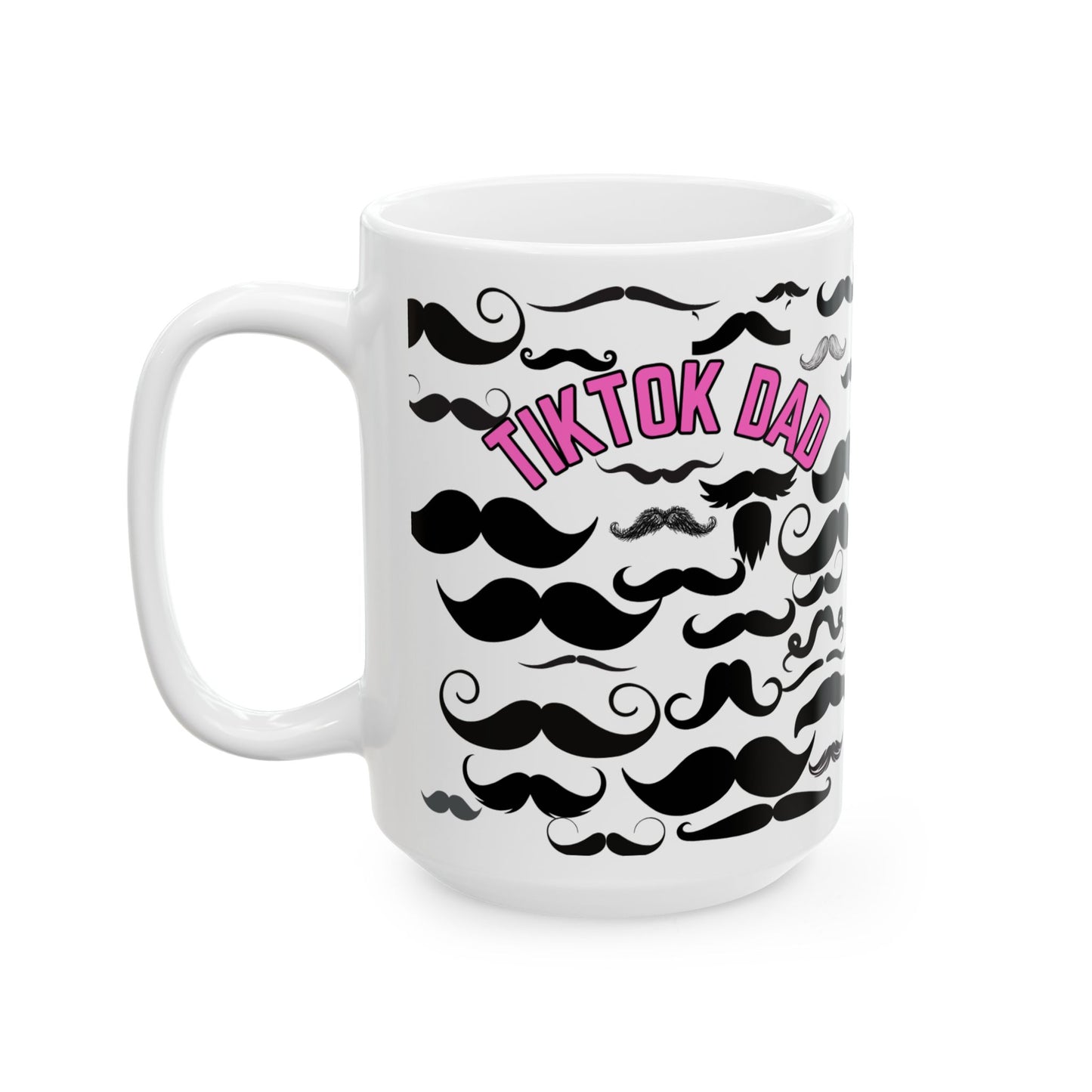 Keramiktasse mit TikTok-Motiv