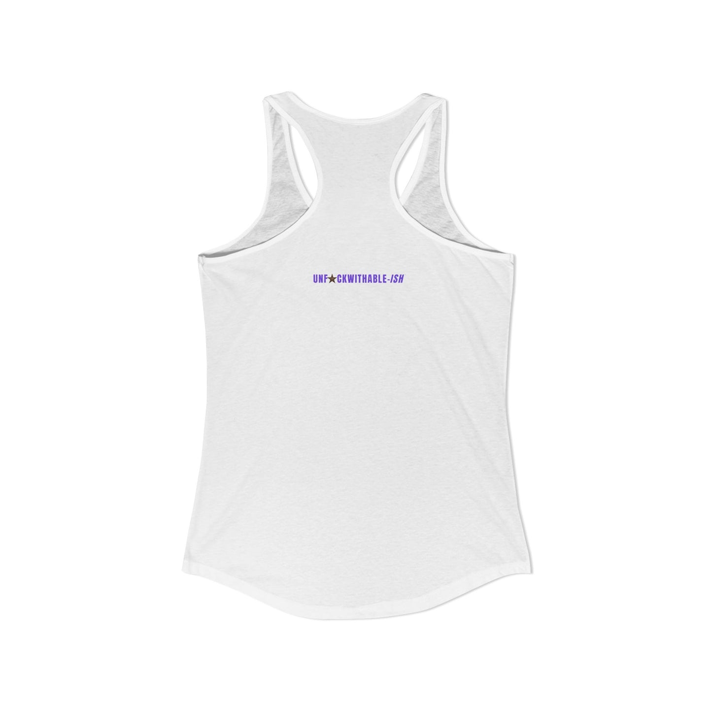 UNF★CKWITHABLE-ISH™ Women's Racerback Tank, 3 Colors Leopard Star