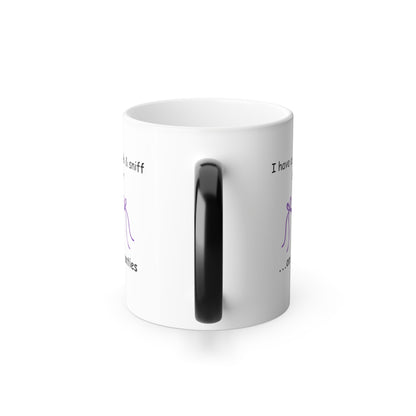 Funny Hidden Message Mug, Sticker On My Panties