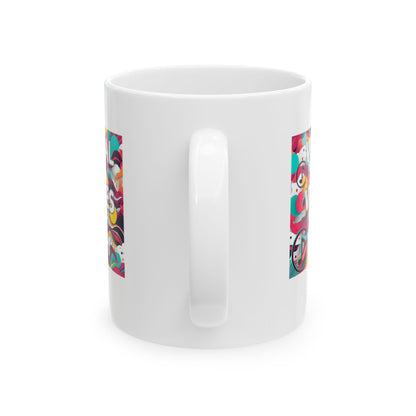 Tasse mit TikTok-Motiv