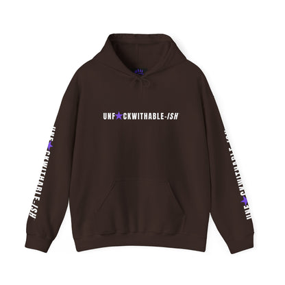 Unisex Unf★ckwithable-Ish Hoodie – Purple Star Edition, Streetwear Apparel