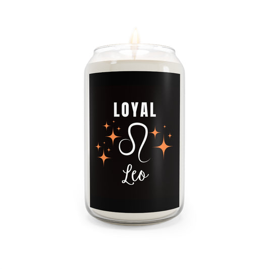 Loyal Leo Scented Candle – Zodiac Inspired Décor for Astrology Lovers