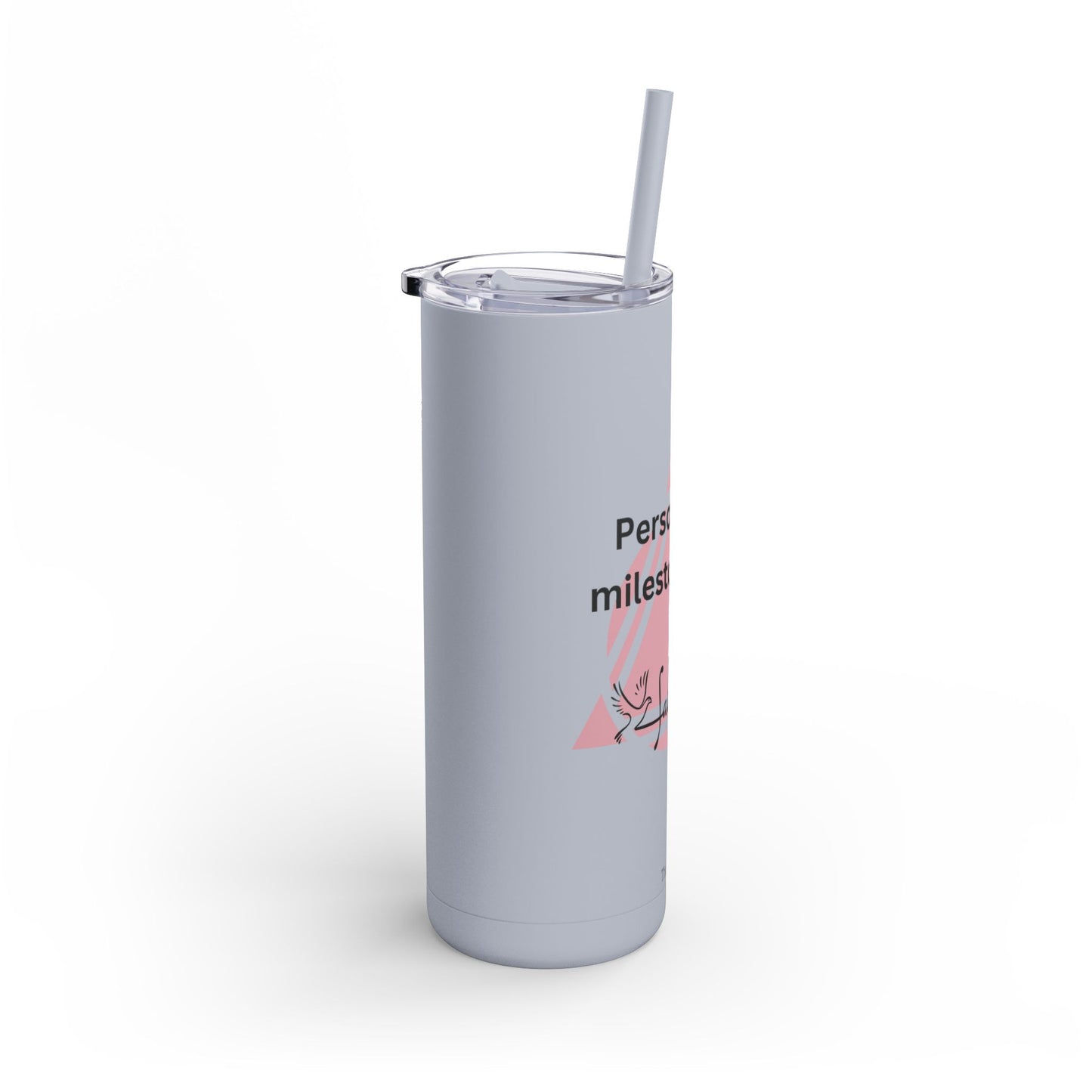 The Bean Lux™ Personalized Premium Tumbler 20oz, Milestone-Sobriety