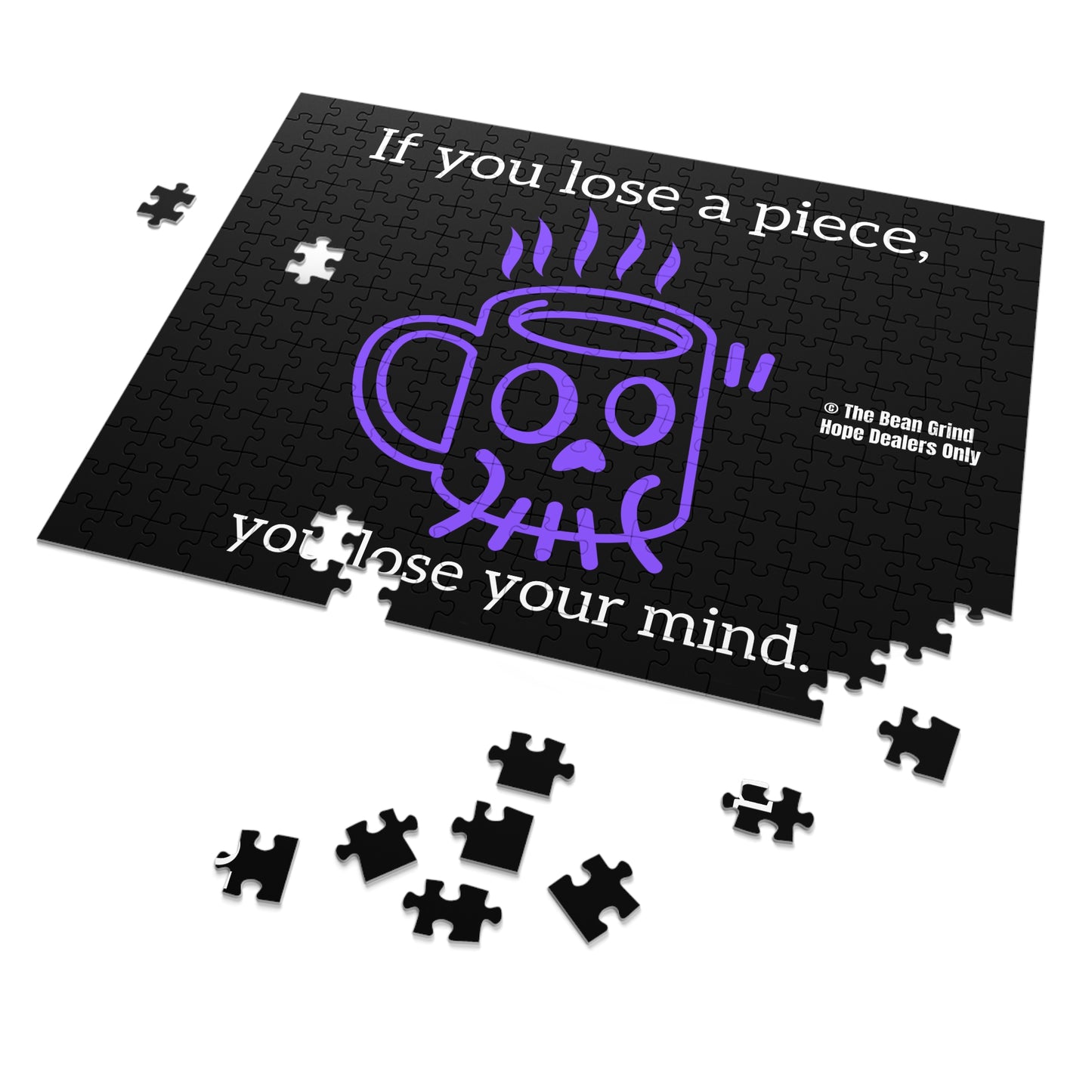Inspirational Jigsaw Puzzle, "If You Lose a Piece", Purple 2025 Edition
