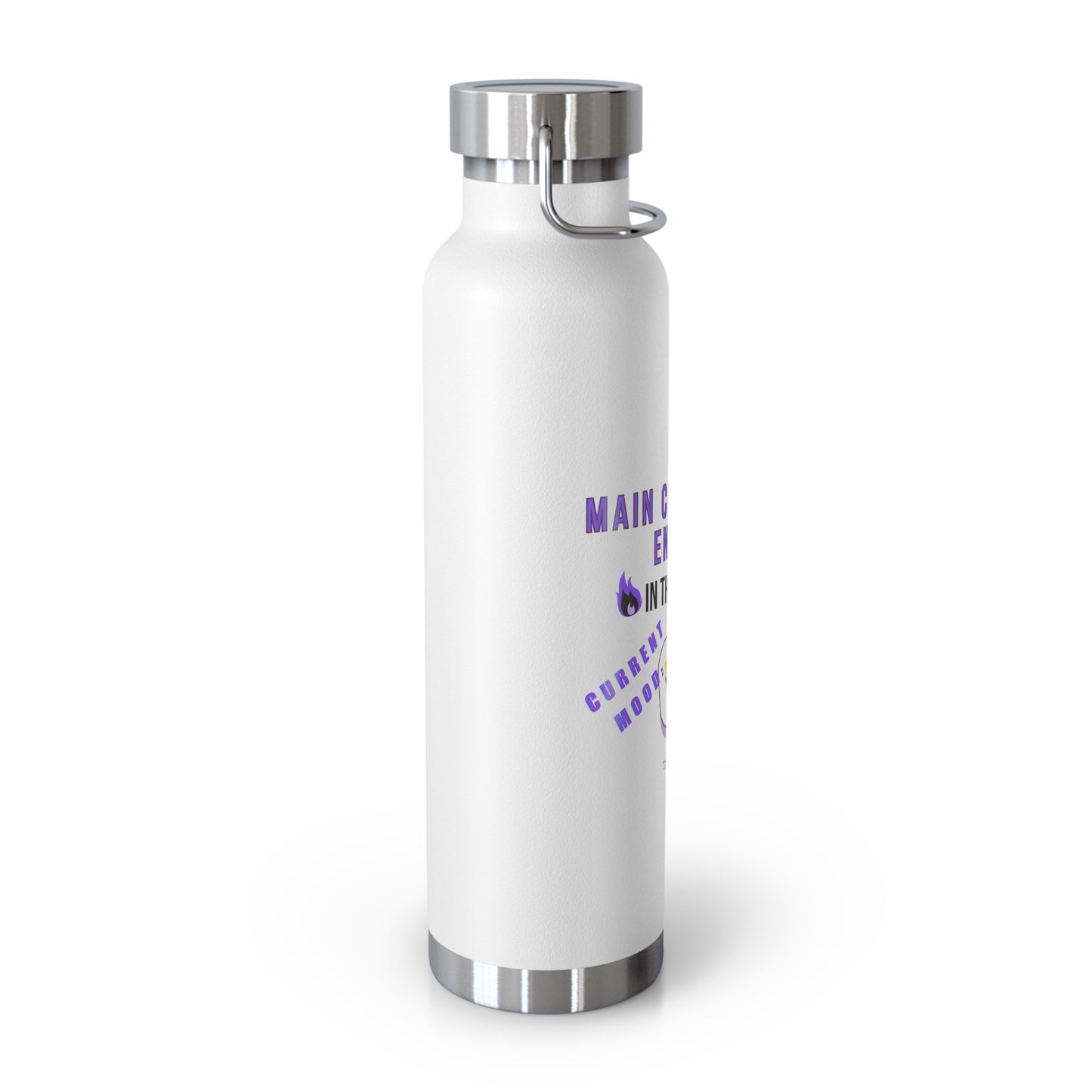 The Bean Lux™ Custom Vacuum Insulated Bottle 22oz, Main Character Energy