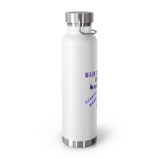The Bean Lux™ Custom Vacuum Insulated Bottle 22oz, Main Character Energy