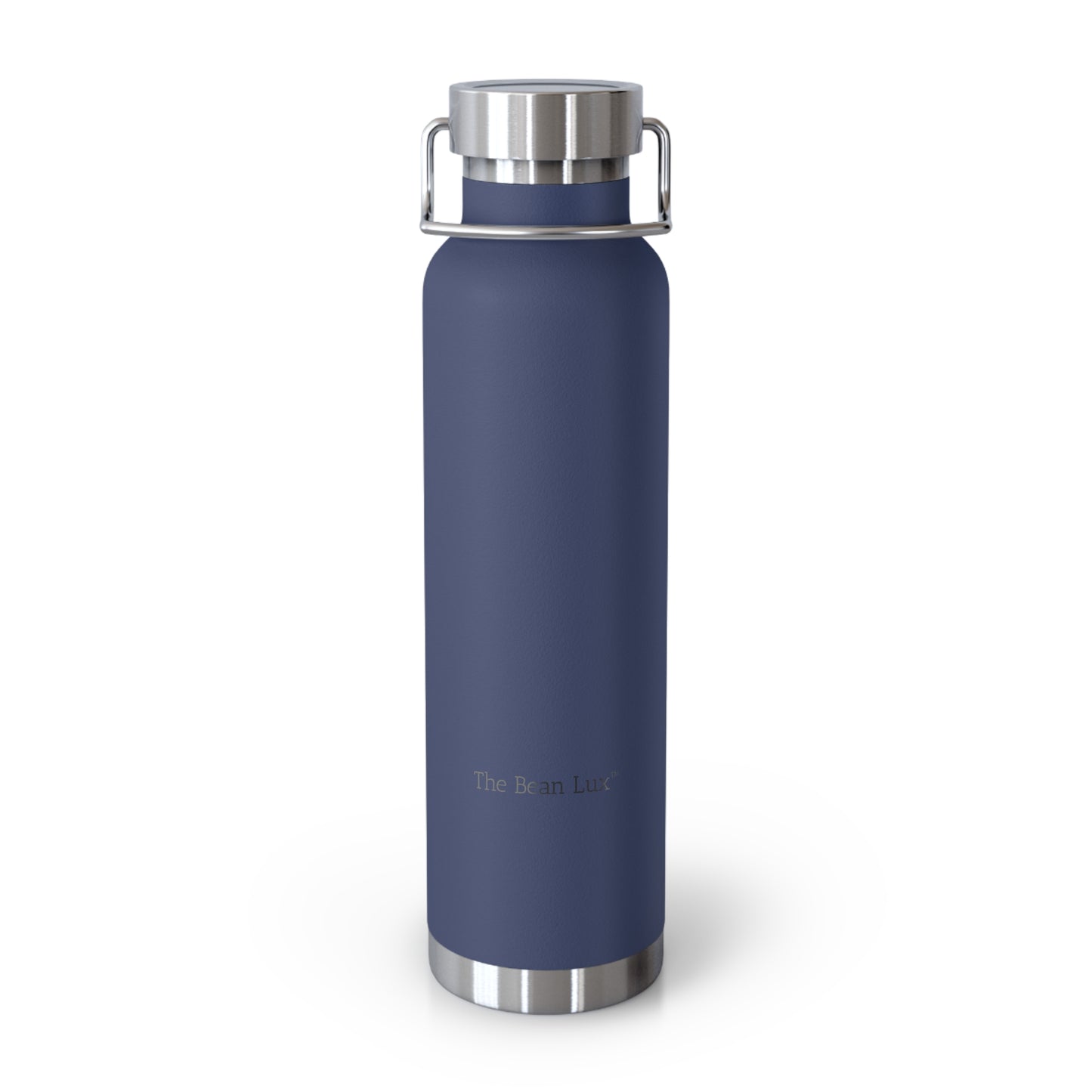 The Bean Lux™ Premium Water Bottle, Copper Vacuum Insulated 22oz - Stylish + Functional, 3 Colors