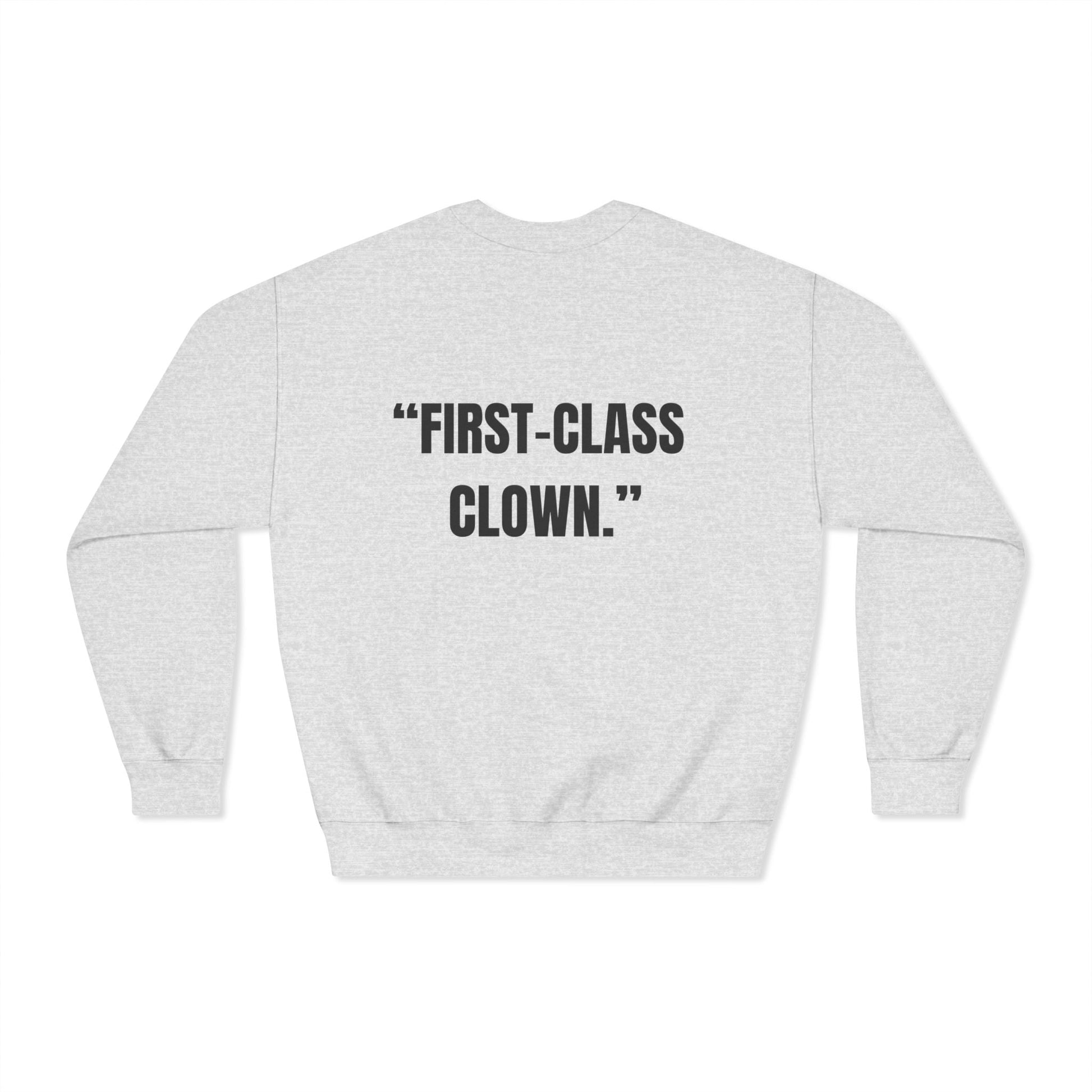 Funny Unisex Crewneck Heavy Weight Sweatshirt - Second-Hand Dick Printify