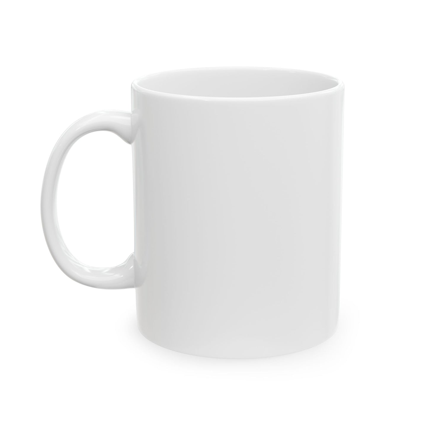 Inspirational Ceramic Mug, Life's Hard