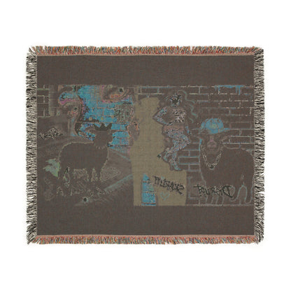 Behind The Walls Energy Woven Blanket – Edition #1 for Empaths & Recovery Warriors