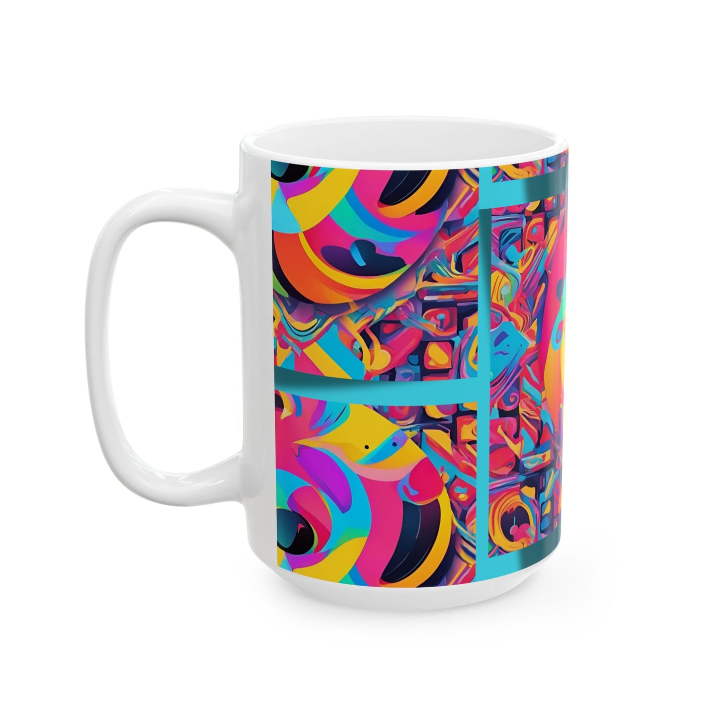 Keramiktasse mit TikTok-Motiv
