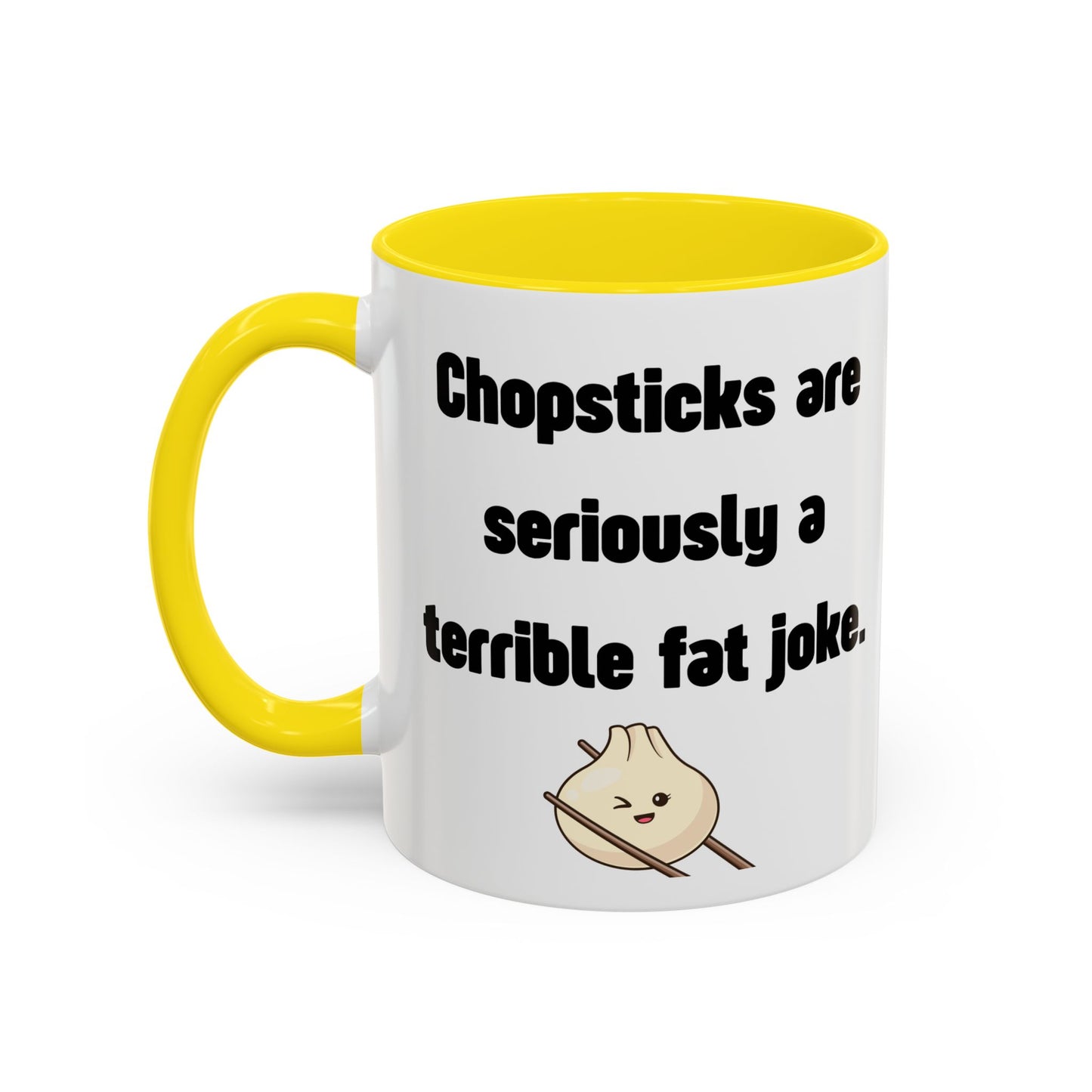 Von TikTok inspirierte Tasse mit buntem Akzent