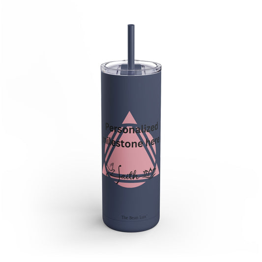The Bean Lux™ Personalized Premium Tumbler 20oz, Milestone-Sobriety