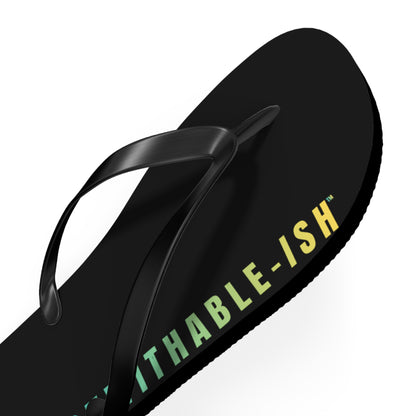 UNF★CKWITHABLE-ISH™ Flip Flops Rainbow
