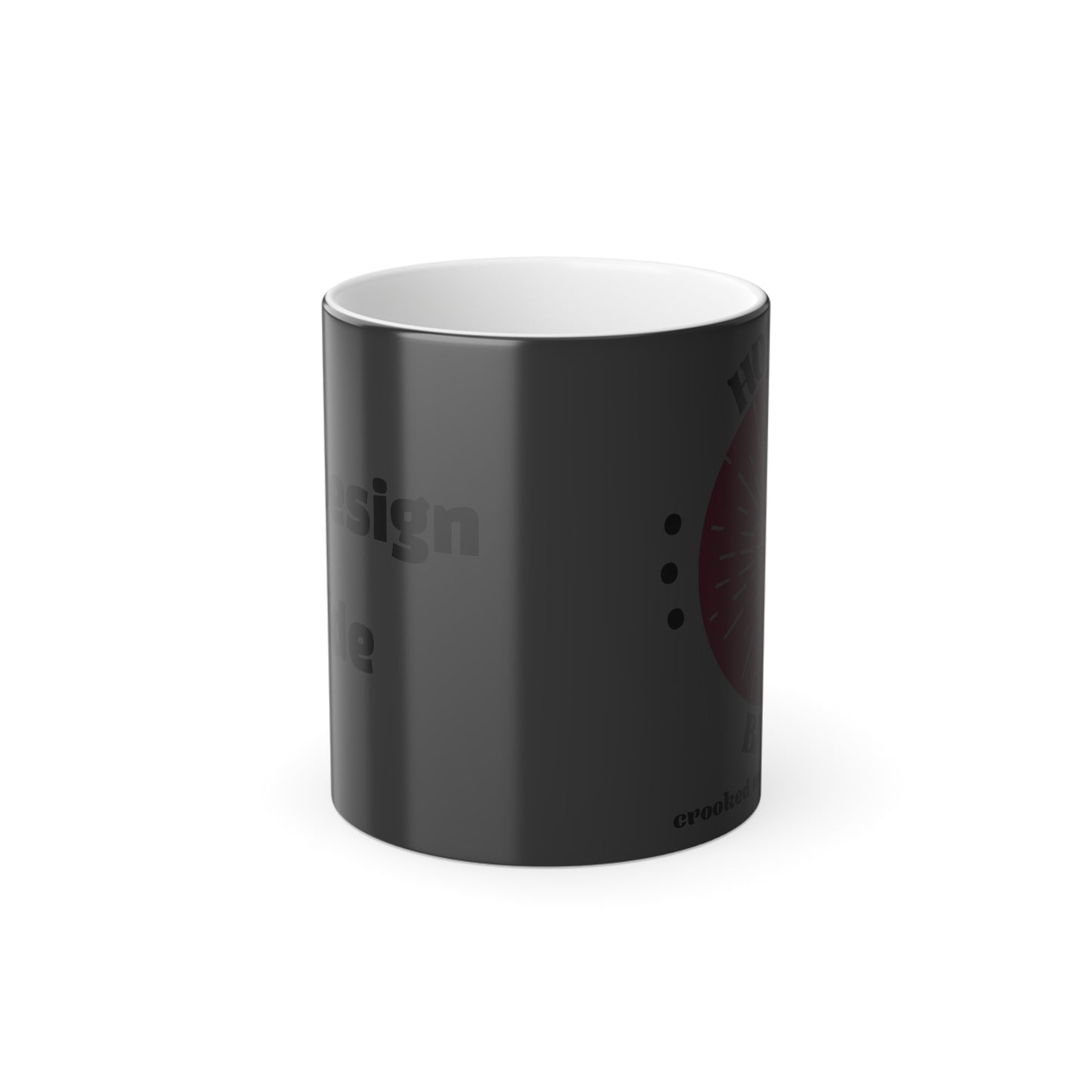 TikTok Inspired Hot Girl Baddie, Customized Color Morphing Mug, Unique Personalized Gift For a Baddie