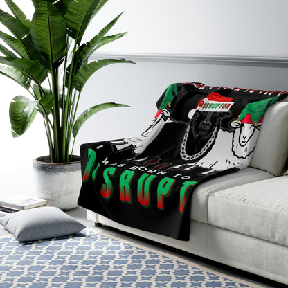 I Wasn’t Born To Fit In Blanket – Funny AF Christmas Limited Edition Collection