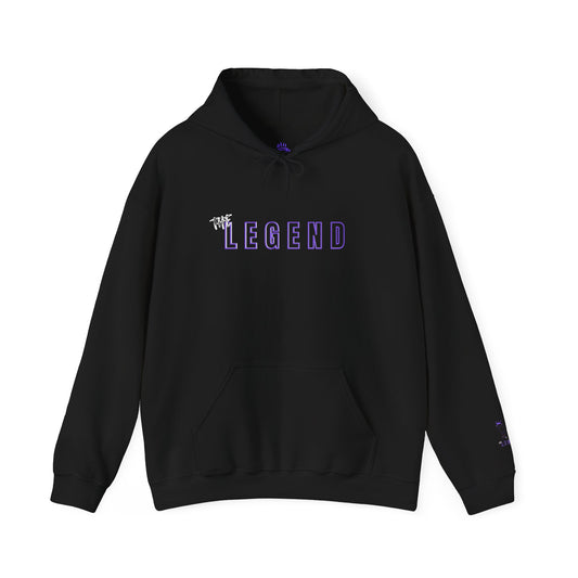 Black Sheep (in purple stilettos) The Legend Hoodie, Unisex Feminine Cut