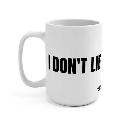 Funny Liar Mug - 15oz Ceramic Coffee Cup, Humorous Gift for Friends, Office Prank, Gift Idea for Birthdays Printify
