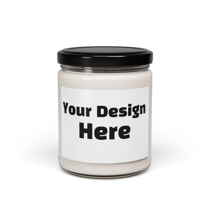 Personalized White Soy Candle, 9oz
