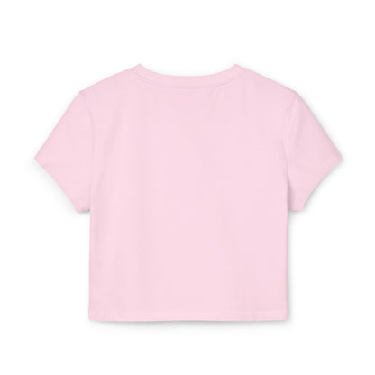 Classy Smart-Ass Women's Cropped Baby Tee Organic Cotton