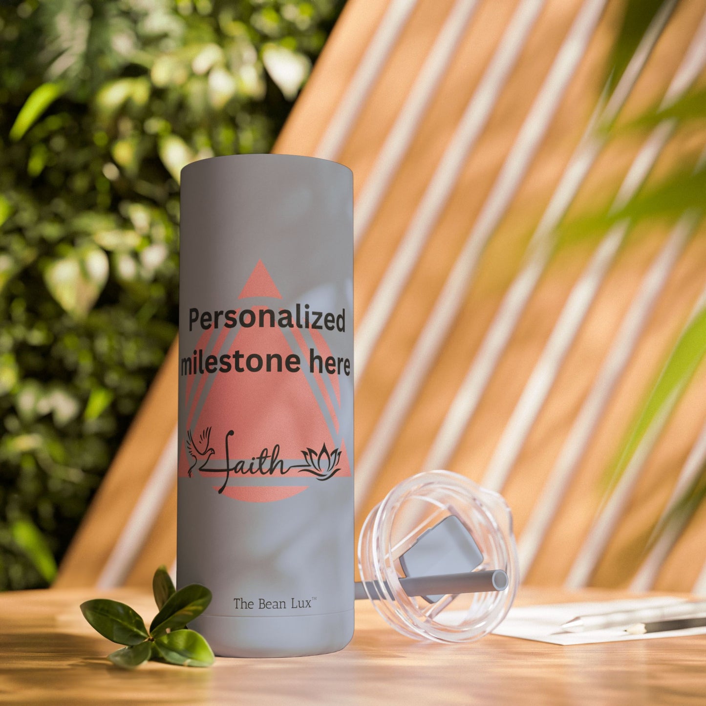 The Bean Lux™ Personalized Premium Tumbler 20oz, Milestone-Sobriety