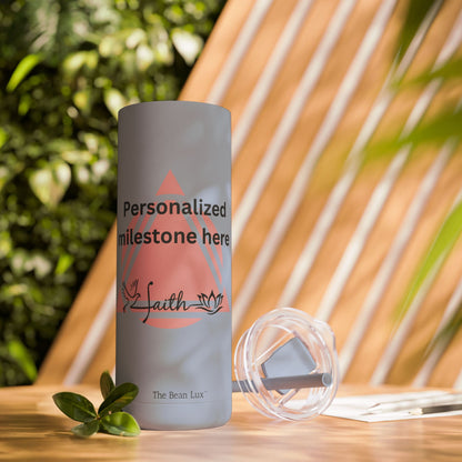 The Bean Lux™ Personalized Premium Tumbler 20oz, Milestone-Sobriety